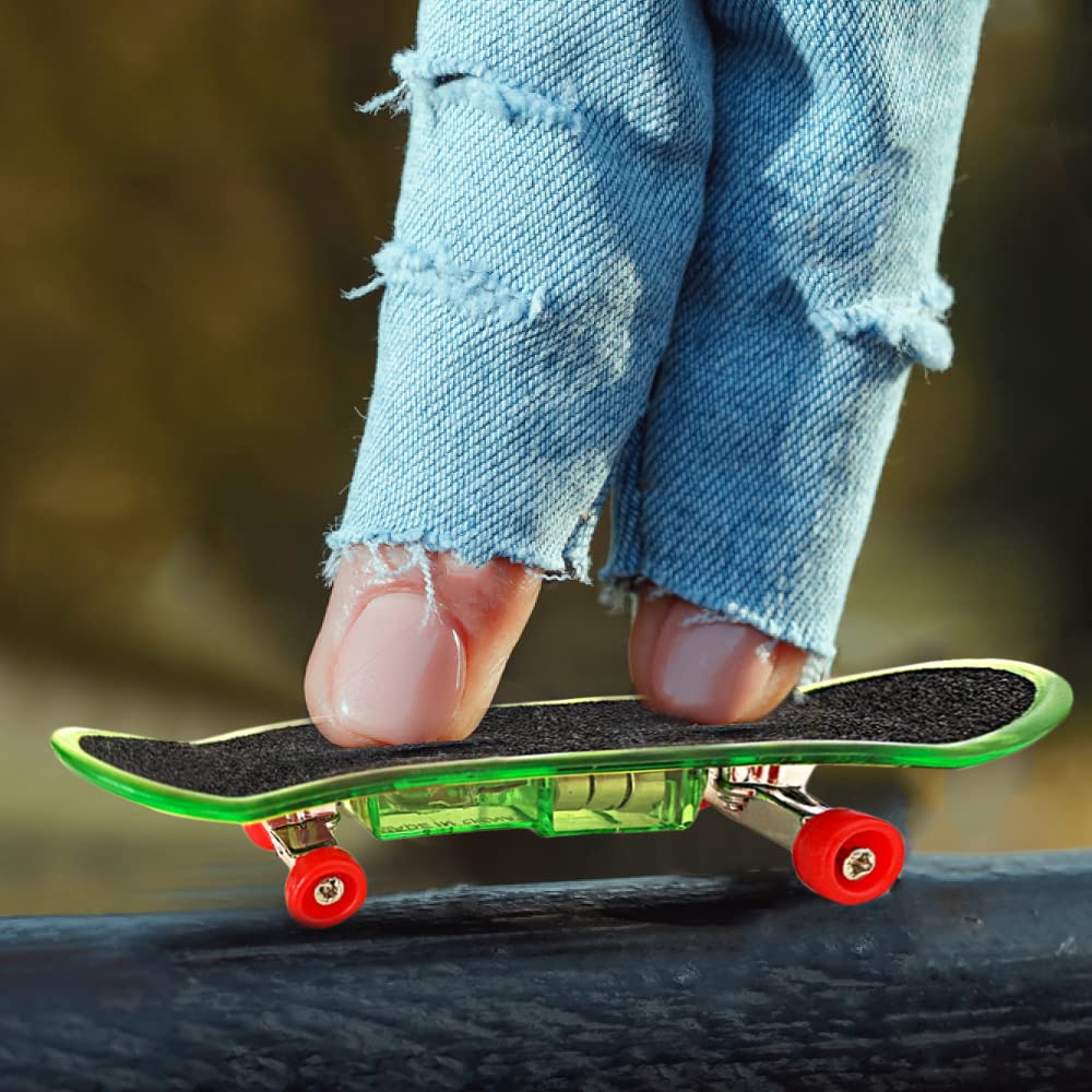 Beselley pocket-size finger skateboard fits in a bag for travel