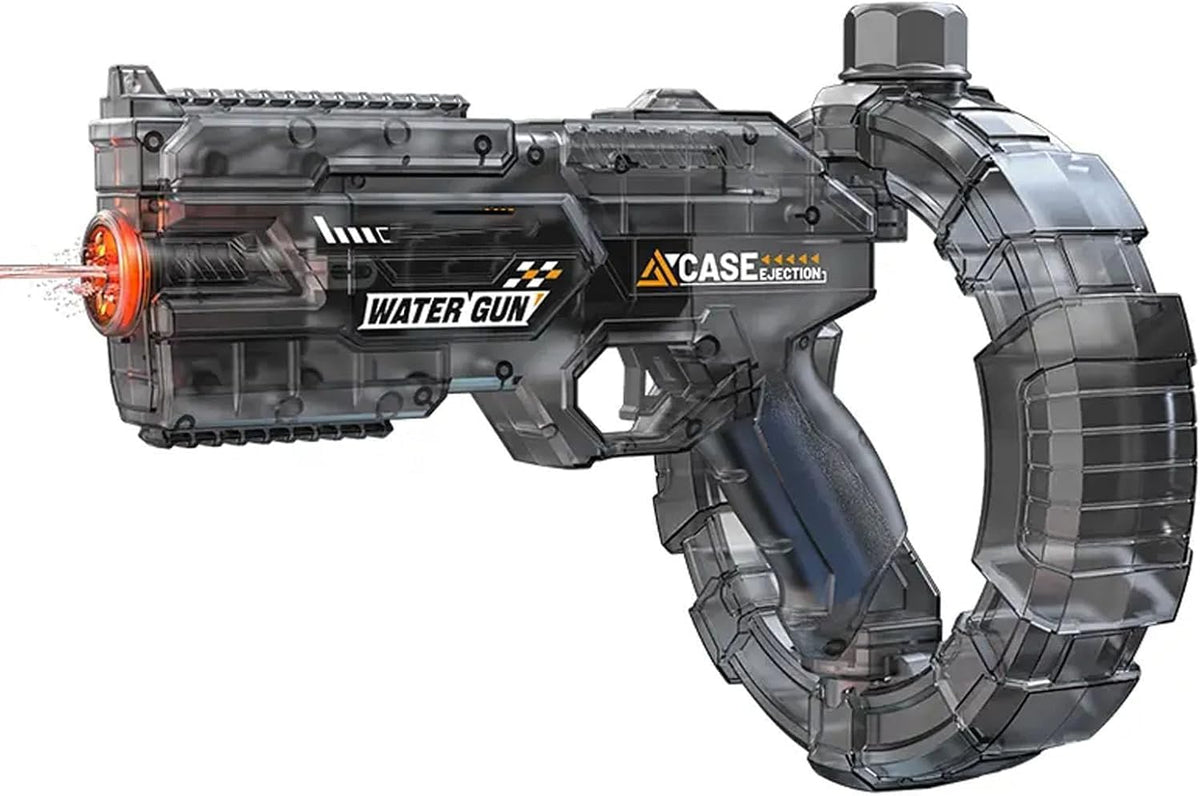 BESIBY Electric Water Gun Toy front view, ideal for sunny pool battles.