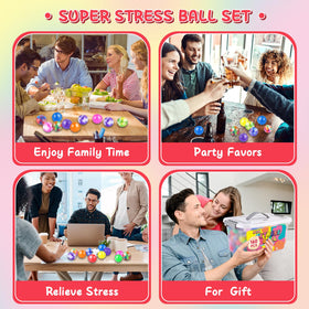 BESNEL stress balls as party favors for events and celebrations