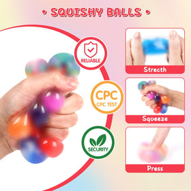 BESNEL safe non-toxic material ensures durable BPA-free stress relief.