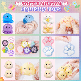 BESNEL Taba Hamster Squishy provides soothing kneadable texture for kids.