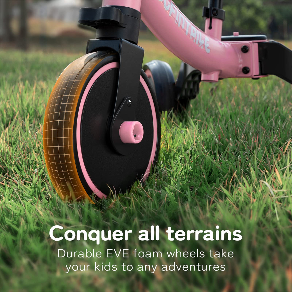 Besrey rubber handlebar grip reduces slip and improves control.