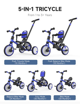 Besrey 3-point harness keeps child secure during growth stages