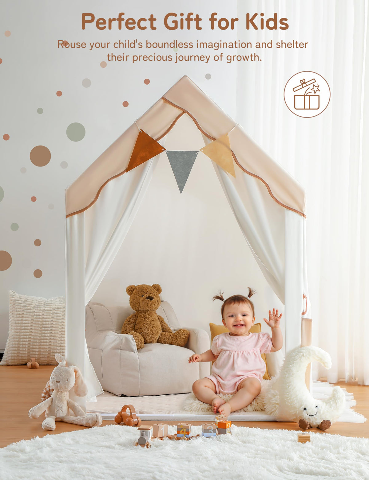 Besrey machine-washable fabric keeps playtime tidy after adventures
