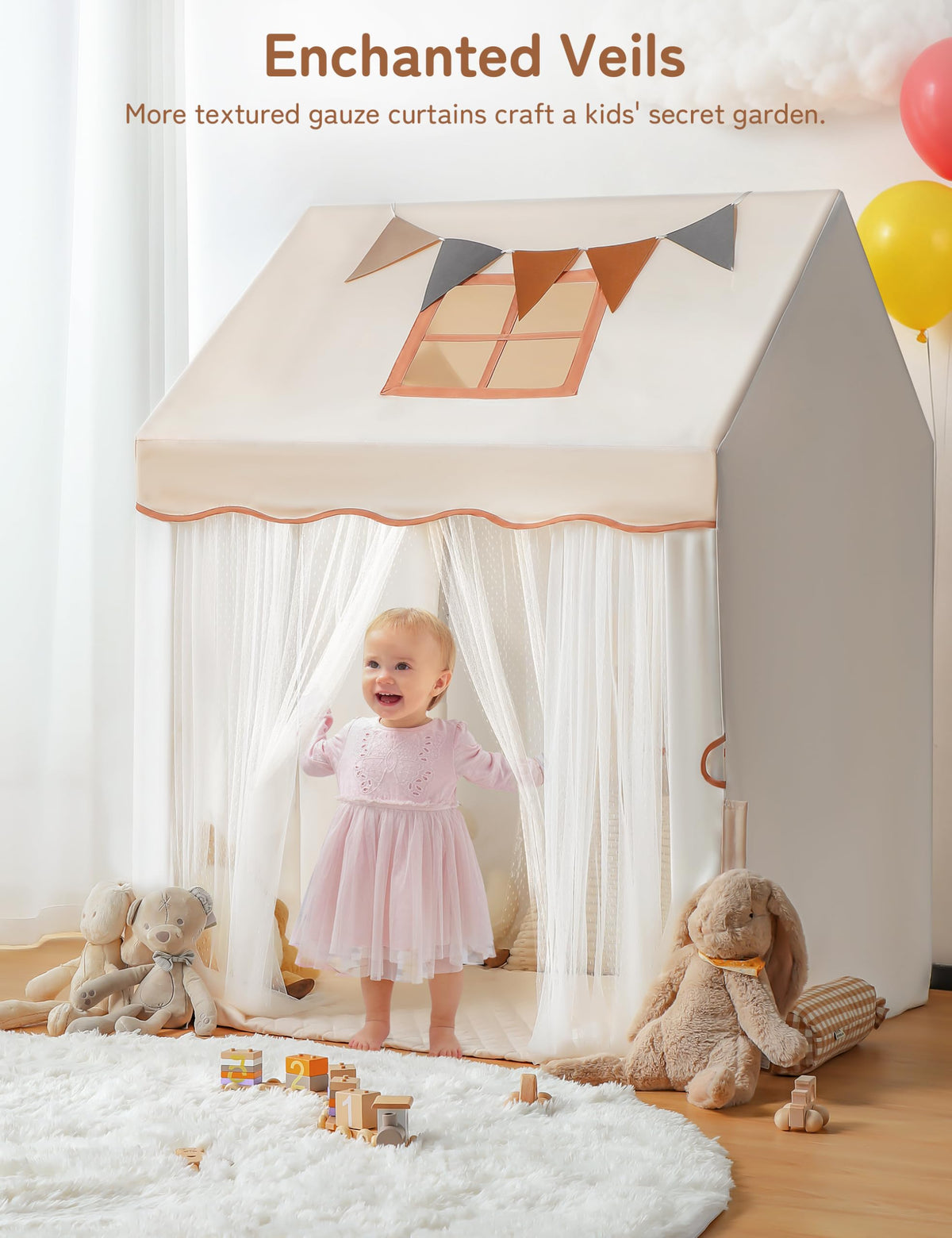 Besrey padded mat that is soft and washable for easy cleaning