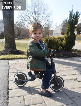 Besrey spare wheel included for seamless mode transitions.
