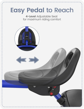 Besrey all-terrain wheels enable comfortable indoor and outdoor adventures