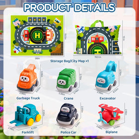 Bessome Big Cartoon Truck gift set, ideal for a first birthday.
