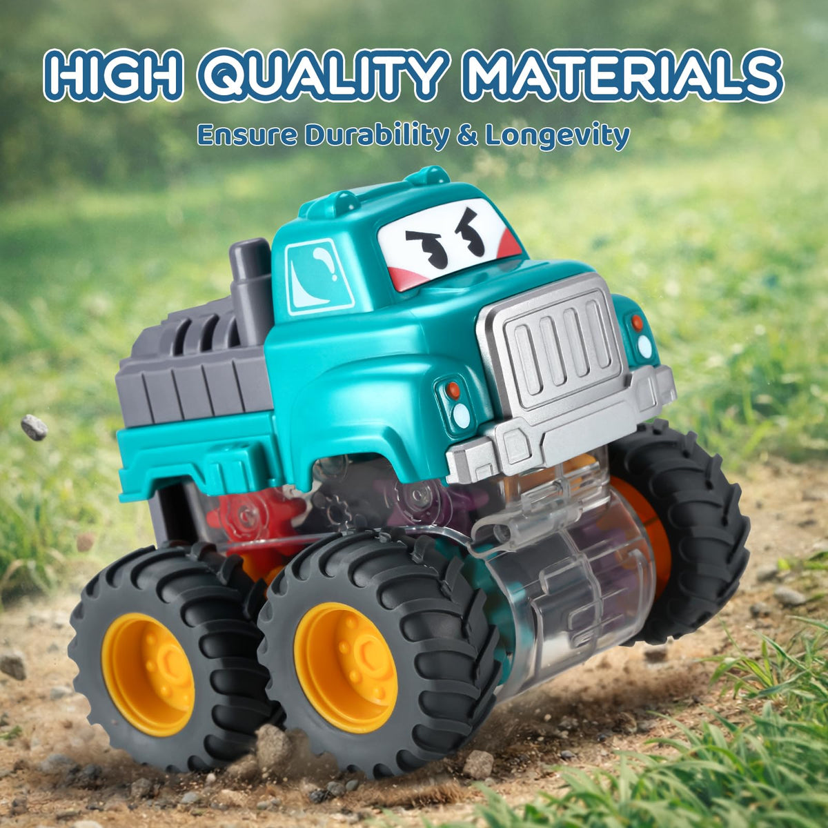 Bessome colorful car collection excites toddlers during imaginative play.