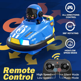 bessome bumper cars with built-in sounds and effects for lively play