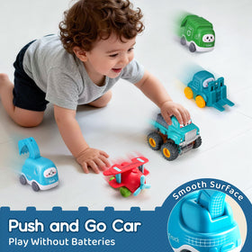 Bessome trailer-attached truck supports cooperative, shared play sessions.