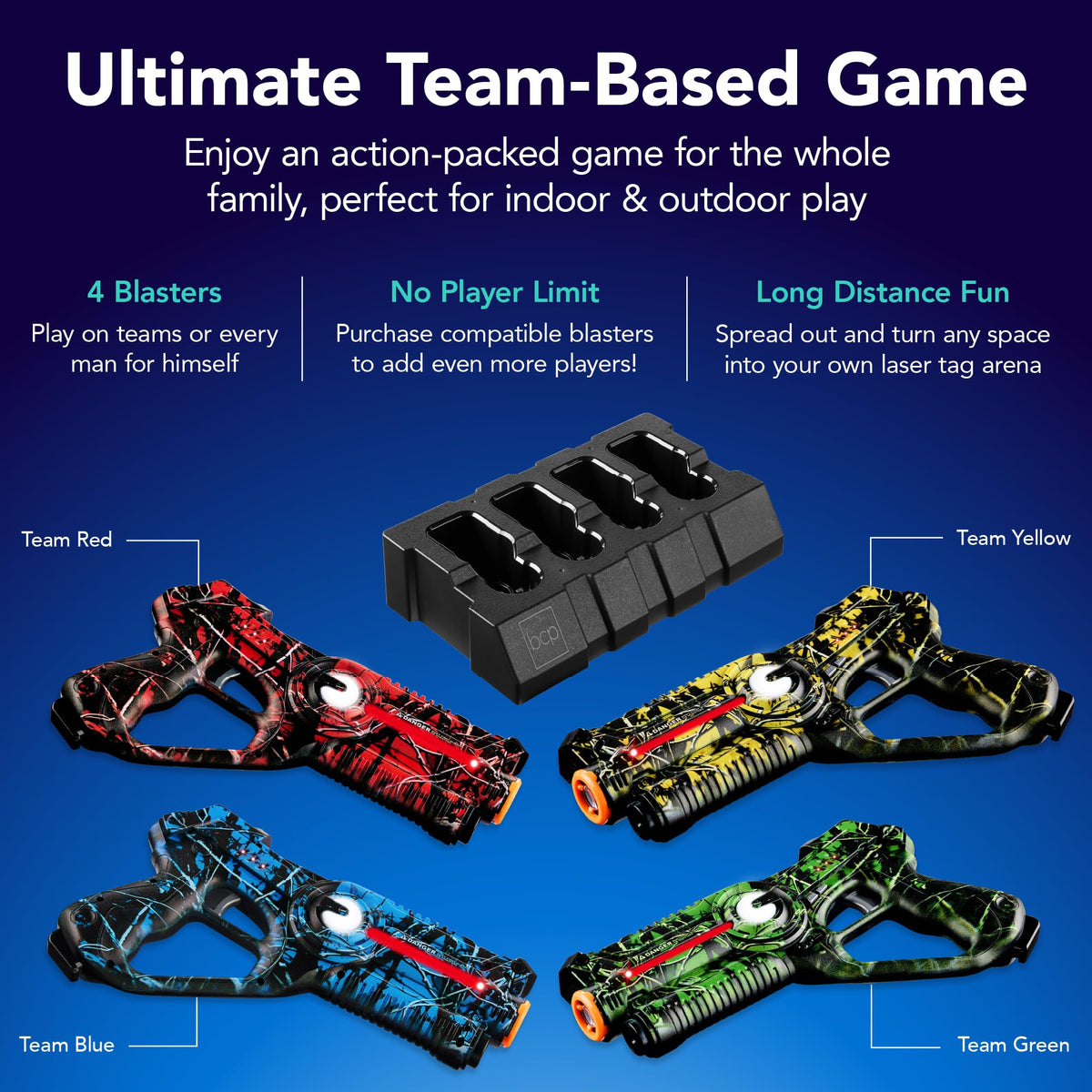 Best Choice Products family game night featuring interactive lasers