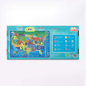 BEST LEARNING i-Poster My USA perfect for family quizzes and classroom activities.