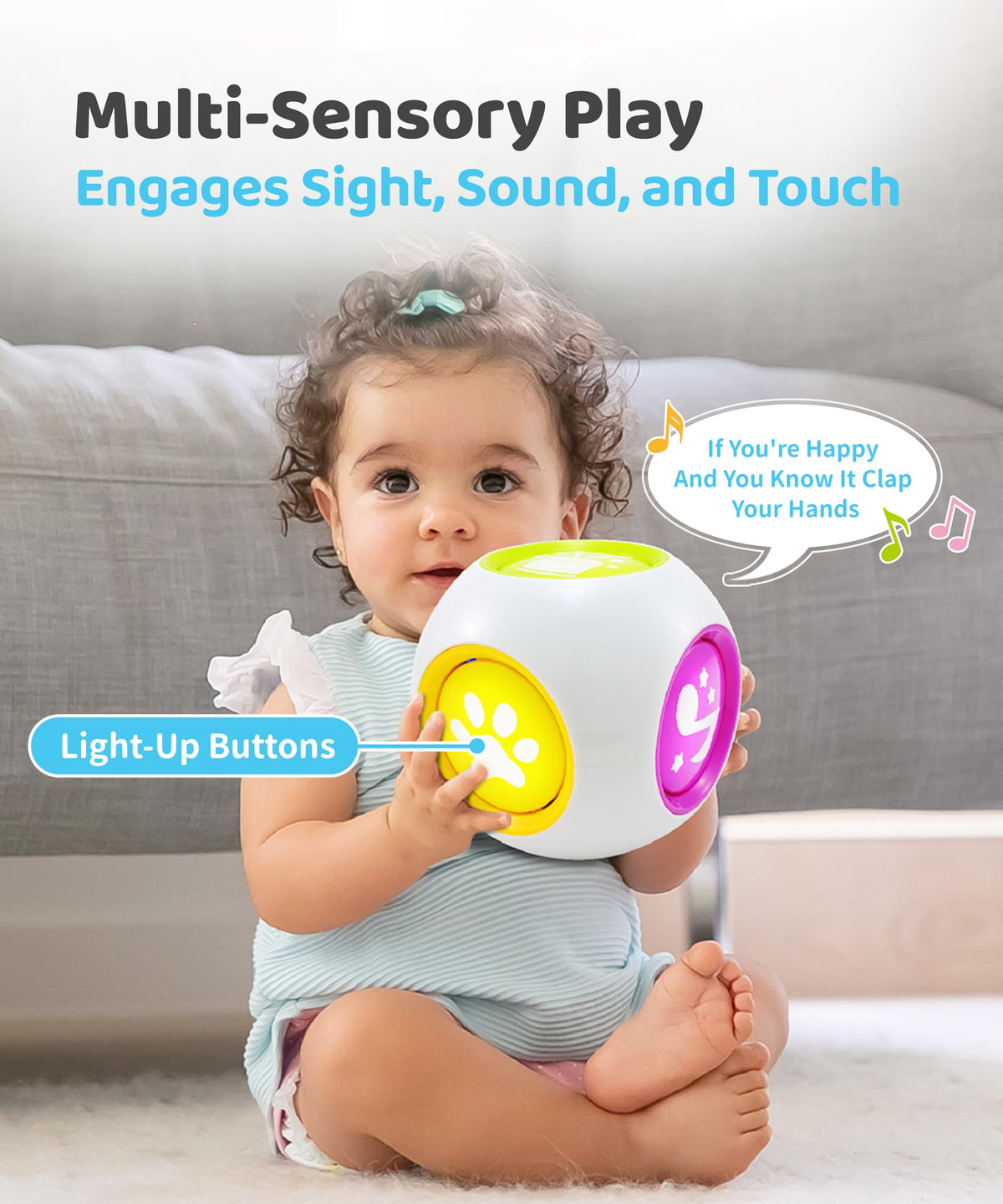 BEST LEARNING Learning Cube built for little hands with safe design
