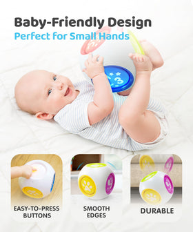 BEST LEARNING Learning Cube illustrating colors and instrument visuals for recognition