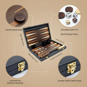 BestCHIC flat-storage design protects board and pieces when stored.