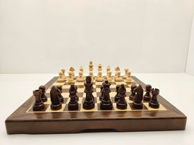 BESTCHIC portable chess set suitable for school clubs and casual matches