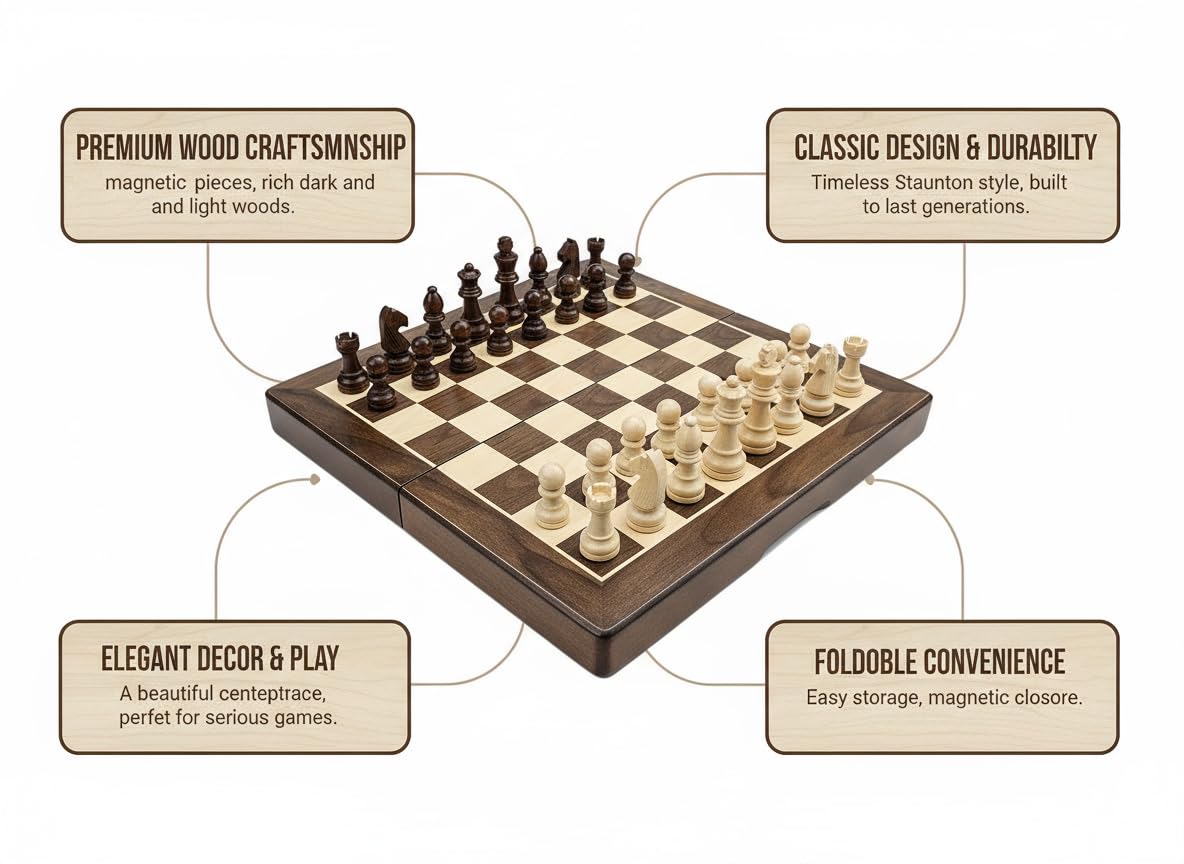 BESTCHIC smooth-finish wooden board offering premium feel and durability