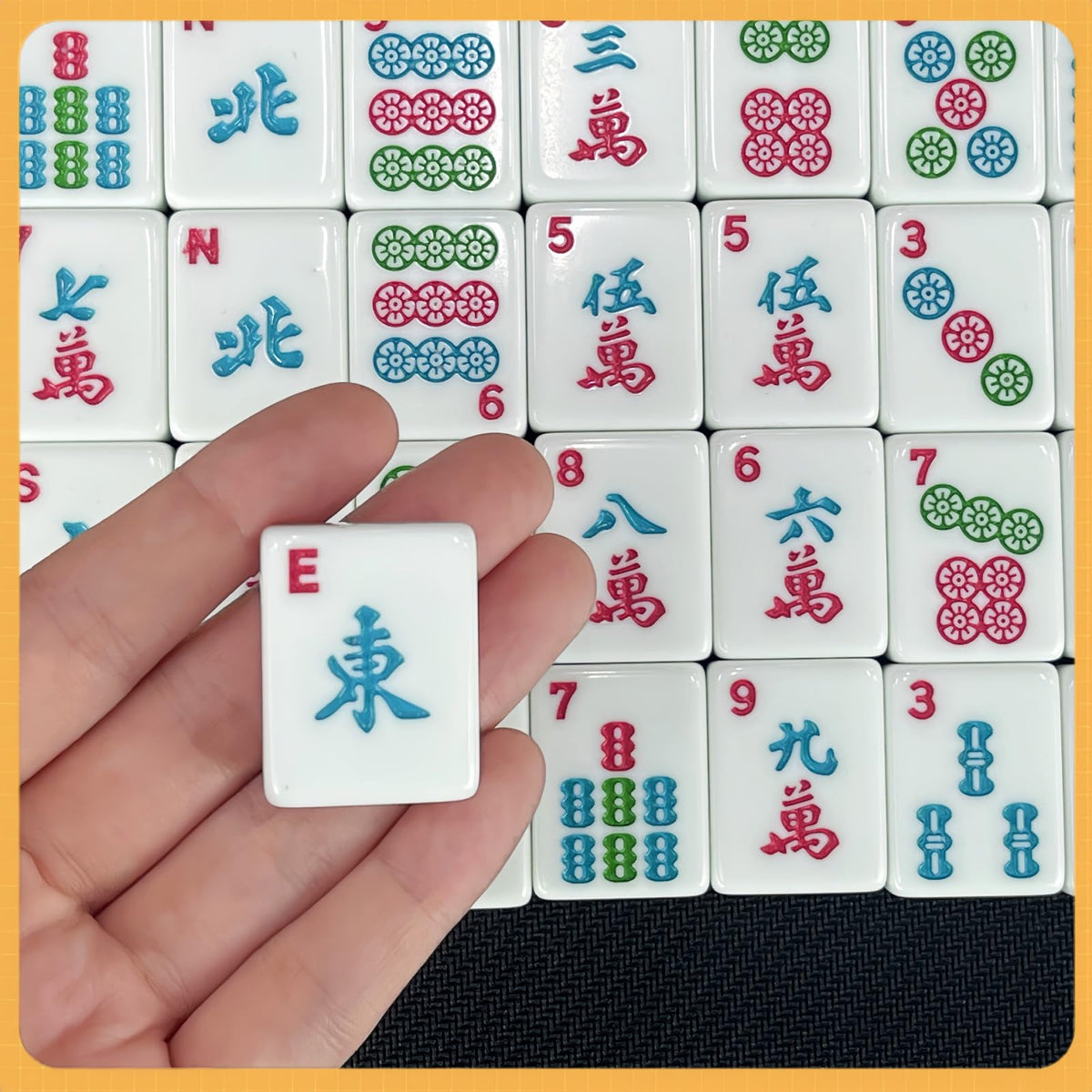 Bestcool Mahjong dice and chips ready for scoring