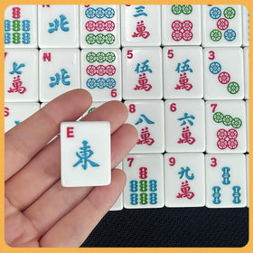 Bestcool Mahjong dice and chips ready for scoring