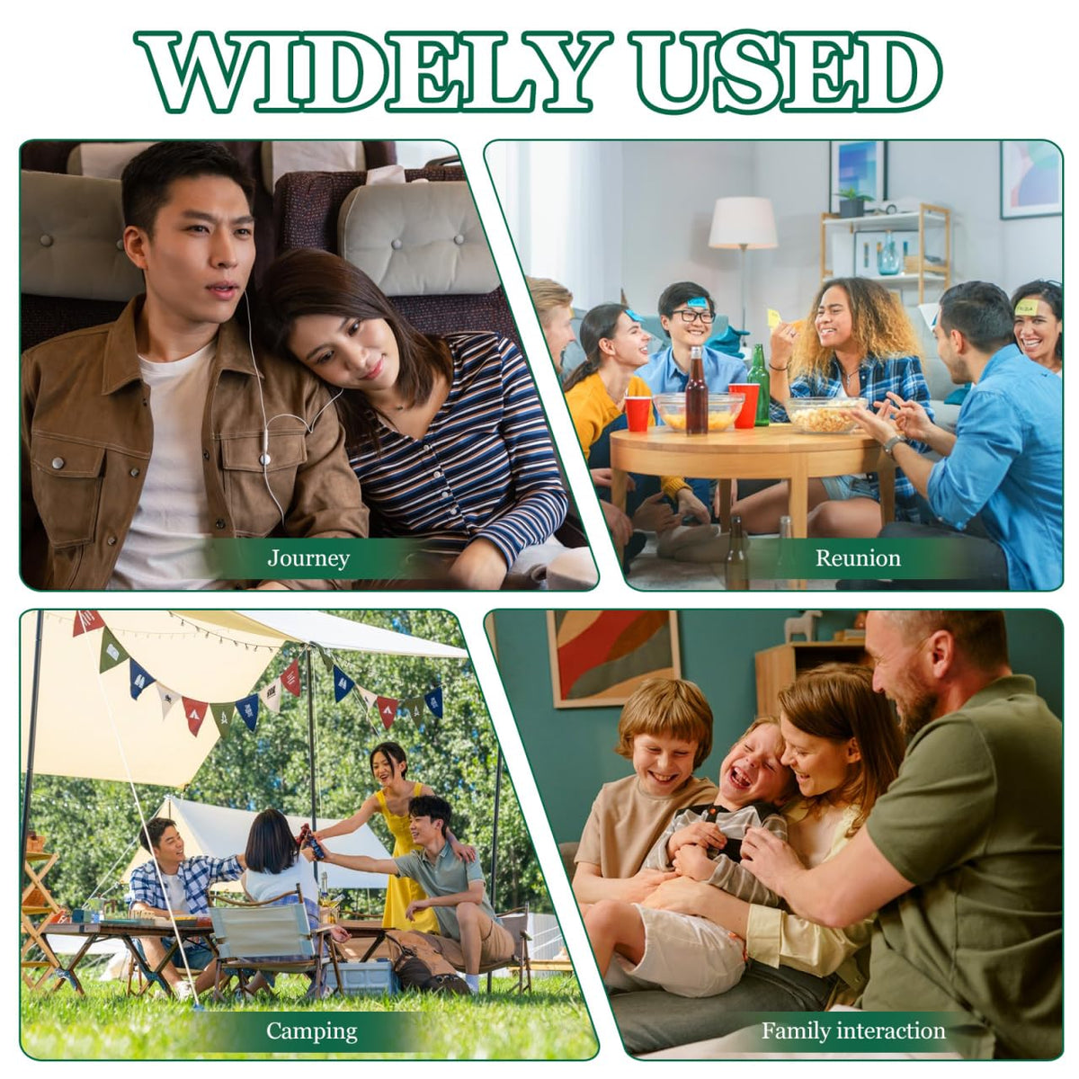 BESTOYARD travel board included for tidy gameplay on the go