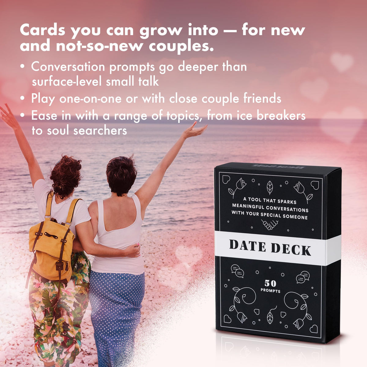 Date Deck durable materials and high-quality construction for lasting use