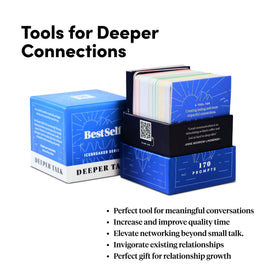 BestSelf Co. Icebreaker Deeper Talk Deck life lessons prompts for reflection.