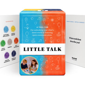 BestSelf Little Talk Deck cover with premium cards supports easy family conversations.