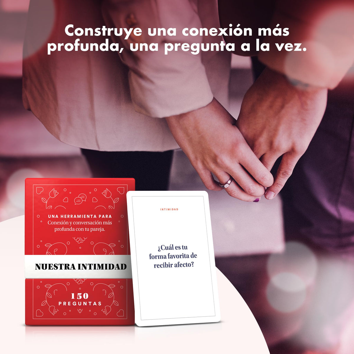 Card storage for BestSelf Nuestra Intimidad keeps prompts organized.