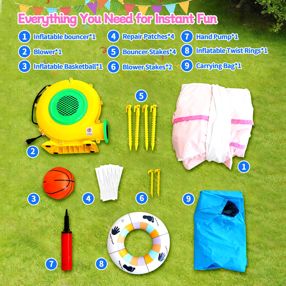 Bestsun carry bag makes storage and transport easy.