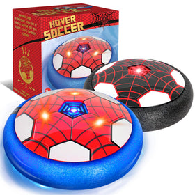 BESTVIVE Hover Soccer Ball LED flight lights engage indoor play