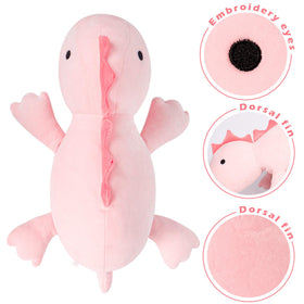 BestVive weighted plush dino with safe beads for reliability.