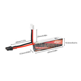 Two-pack Lava battery set supports easy spares and extended sessions.