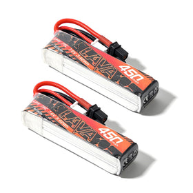 BETAFPV Lava 450mAh 2S battery with XT30 plug for fast drone swaps.
