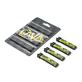 BETAFPV LAVA II 580mAh battery in green-yellow livery for quick ID.