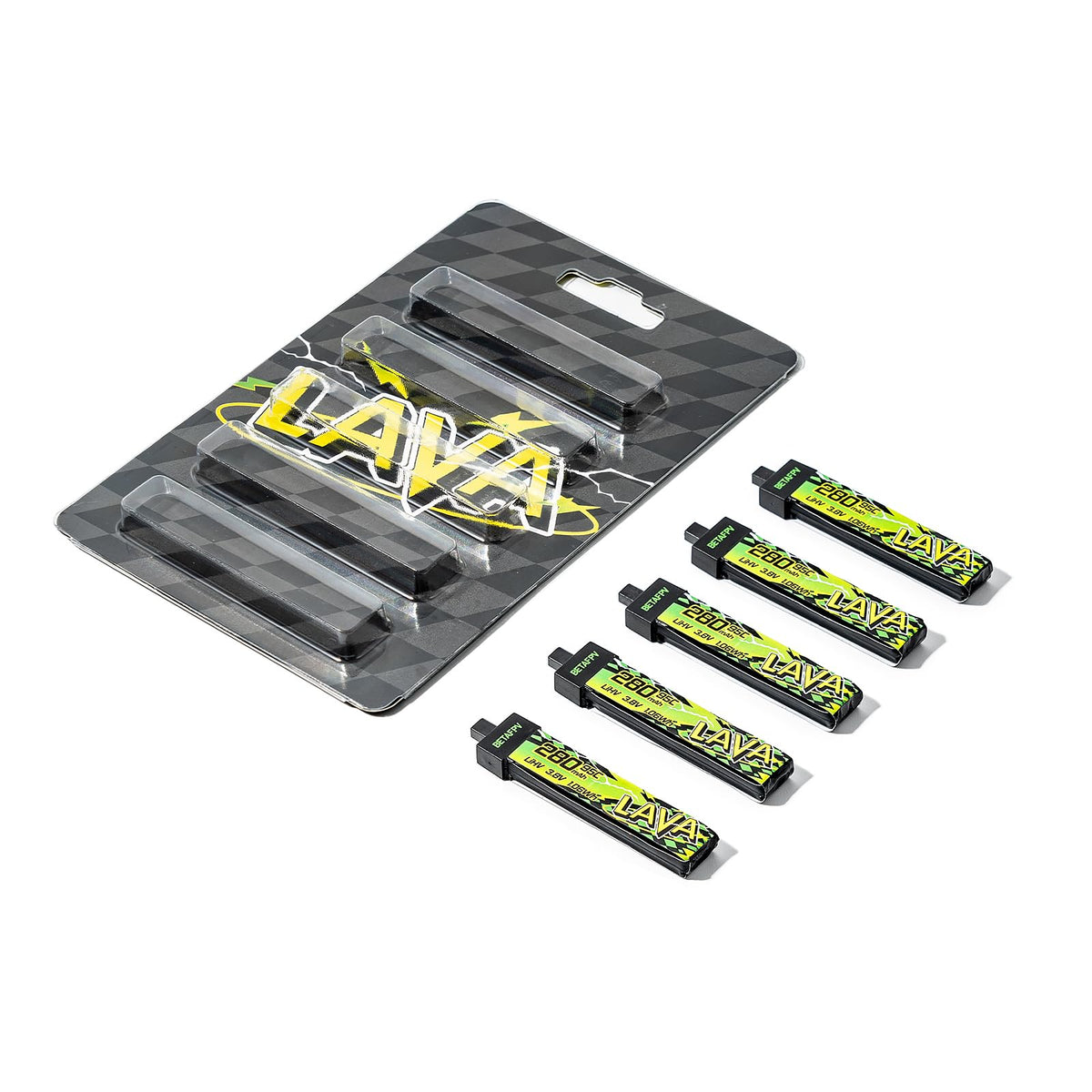 BETAFPV LAVA II 95C discharge graph illustrates power potential.