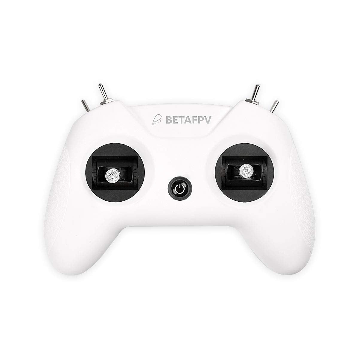 BETAFPV LiteRadio 2 SE front view highlighting compact ergonomic design for FPV pilots.