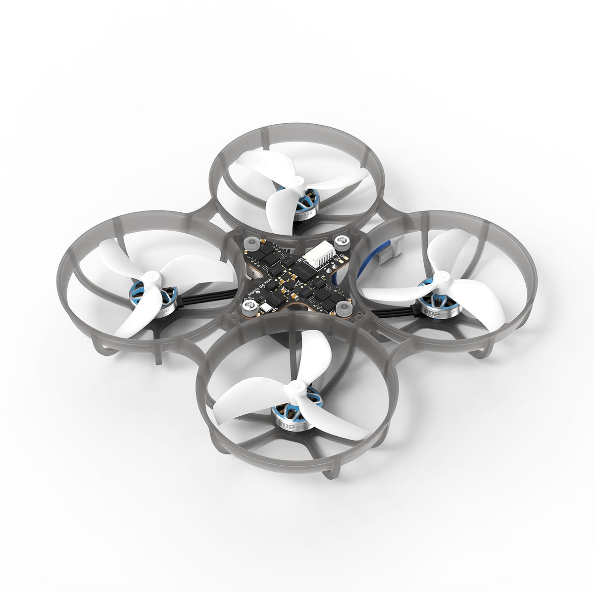 BETAFPV Meteor75 Pro airframe close-up highlighting a compact brushless design for agile flights