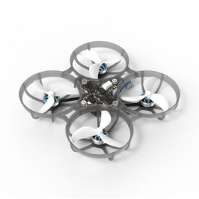 BETAFPV Meteor75 Pro airframe close-up highlighting a compact brushless design for agile flights
