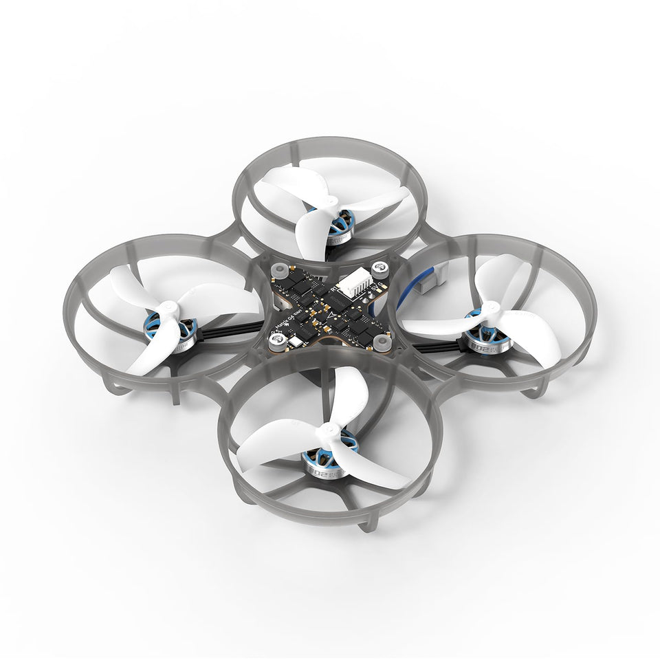 BETAFPV Meteor75 Pro airframe close-up highlighting a compact brushless design for agile flights