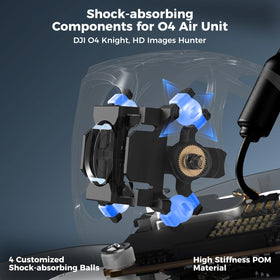 BETAFPV Meteor75 Pro shock-absorption balls reduce high-frequency vibration