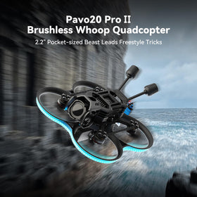 BETAFPV Pavo20 Pro II carbon plate alignment ensuring a rigid flight platform