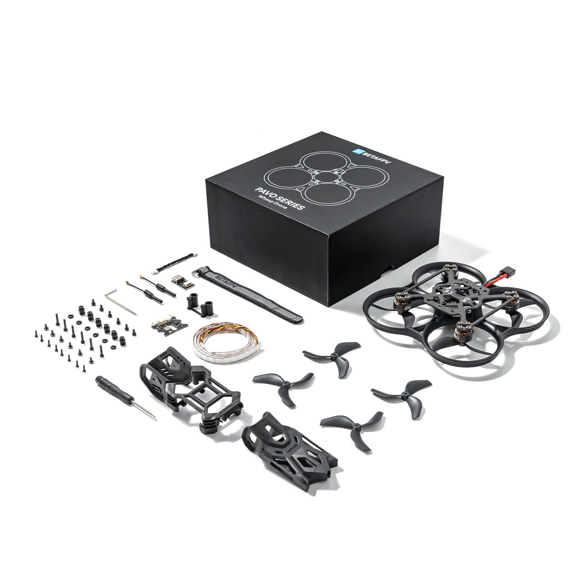 BETAFPV Pavo20 Pro II F4 2-3S 20A AIO FC with dual BEC