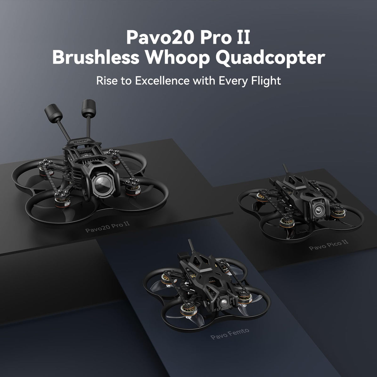 BETAFPV Pavo20 Pro II Gemfan 2218 propellers for agile freestyle flights