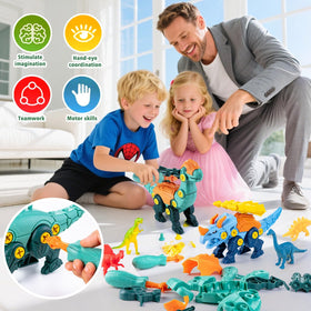 BETLYS Dinosaur 360-degree launcher highlights independent action for exciting battles.