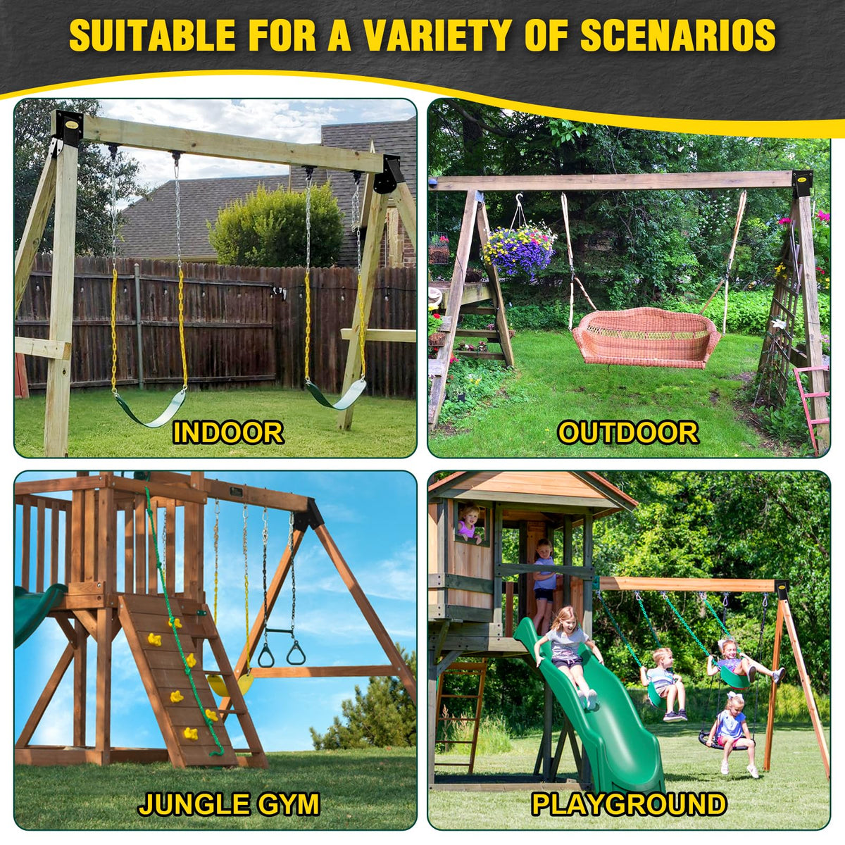 BETOOLL A-Frame bracket indoor and outdoor use ready for installation