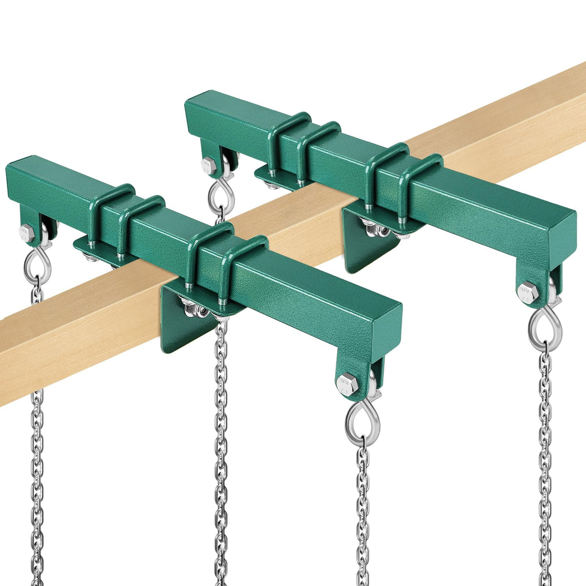 Betooll glider swing brackets 2-pack for secure playground setup