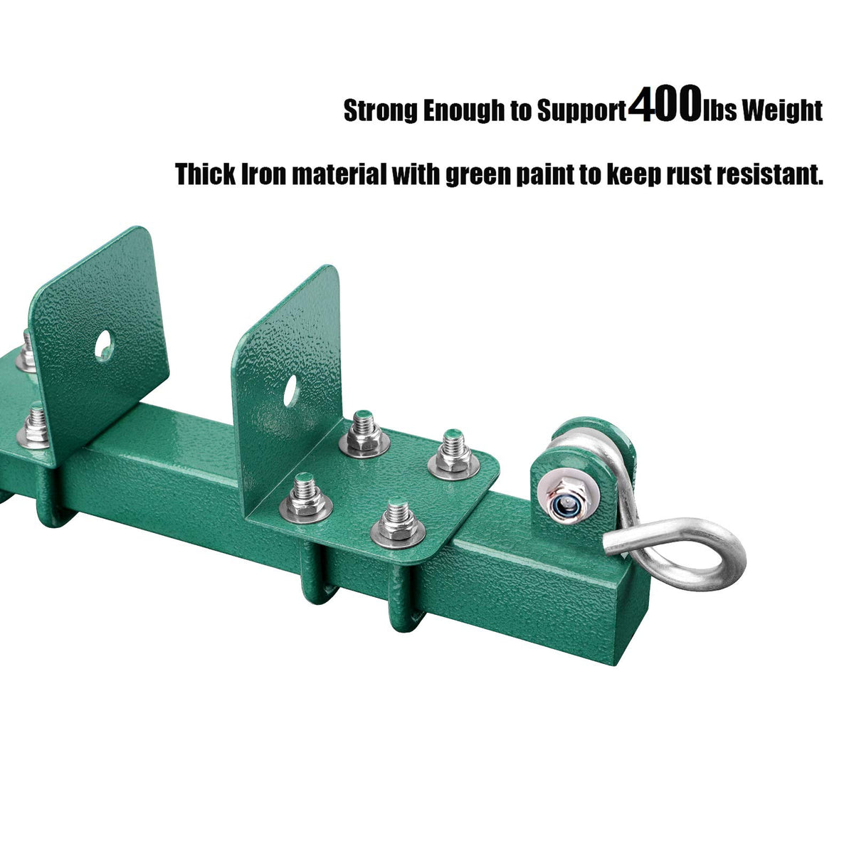 Betooll glider swing brackets with green rust-proof finish
