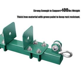 Betooll glider swing brackets with green rust-proof finish