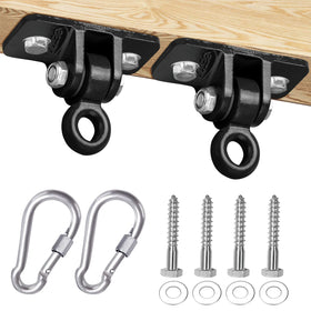 BETOOLL heavy-duty swing hanger 2400lb with rugged support for outdoor wooden playsets